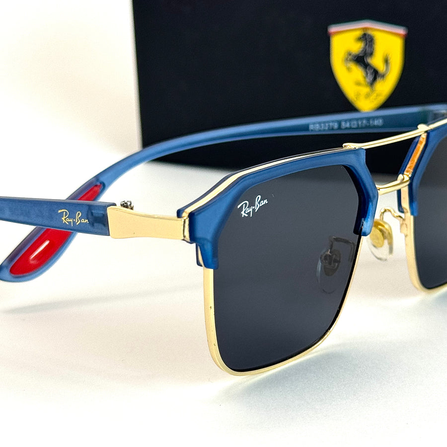 Ray-Ban RB4365M Ferrari – Blue Gold