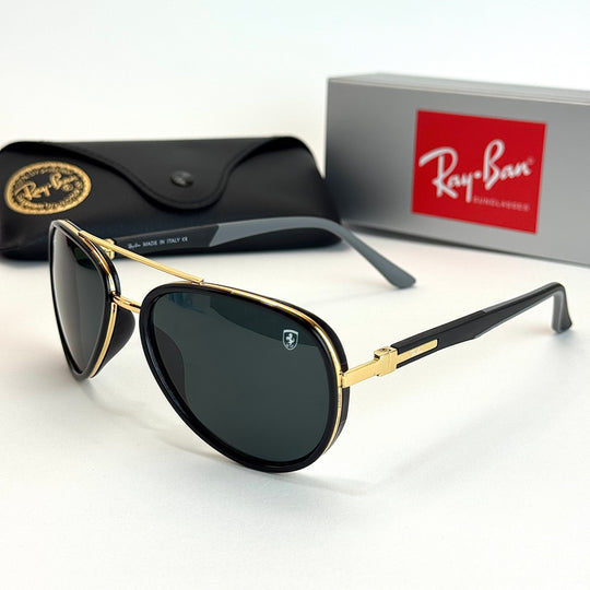 Ray-Ban Ferrari Aviator – Black Gold
