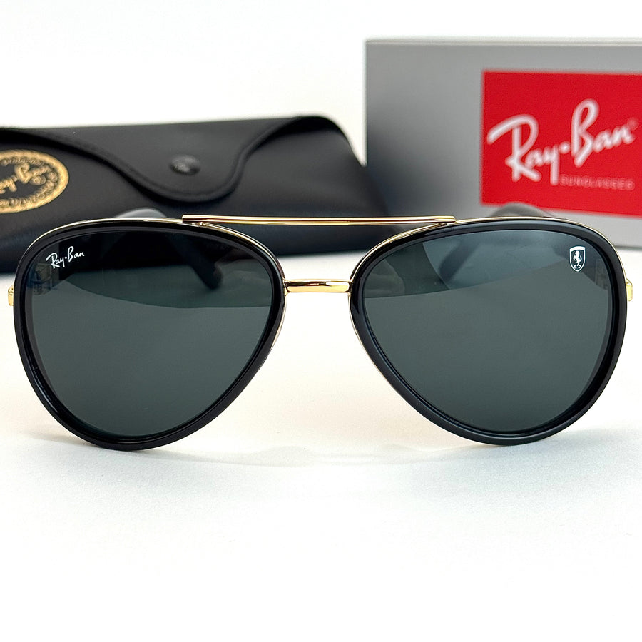 Ray-Ban Ferrari Aviator – Black Gold