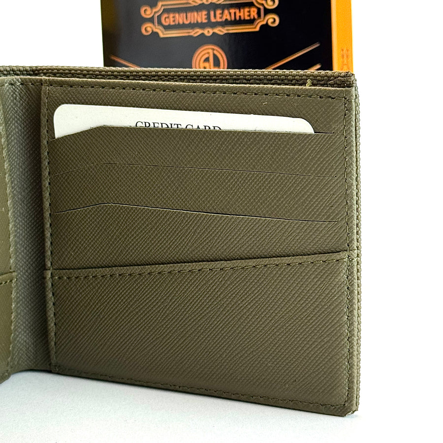 Lacoste Classic Wallet – Olive Green