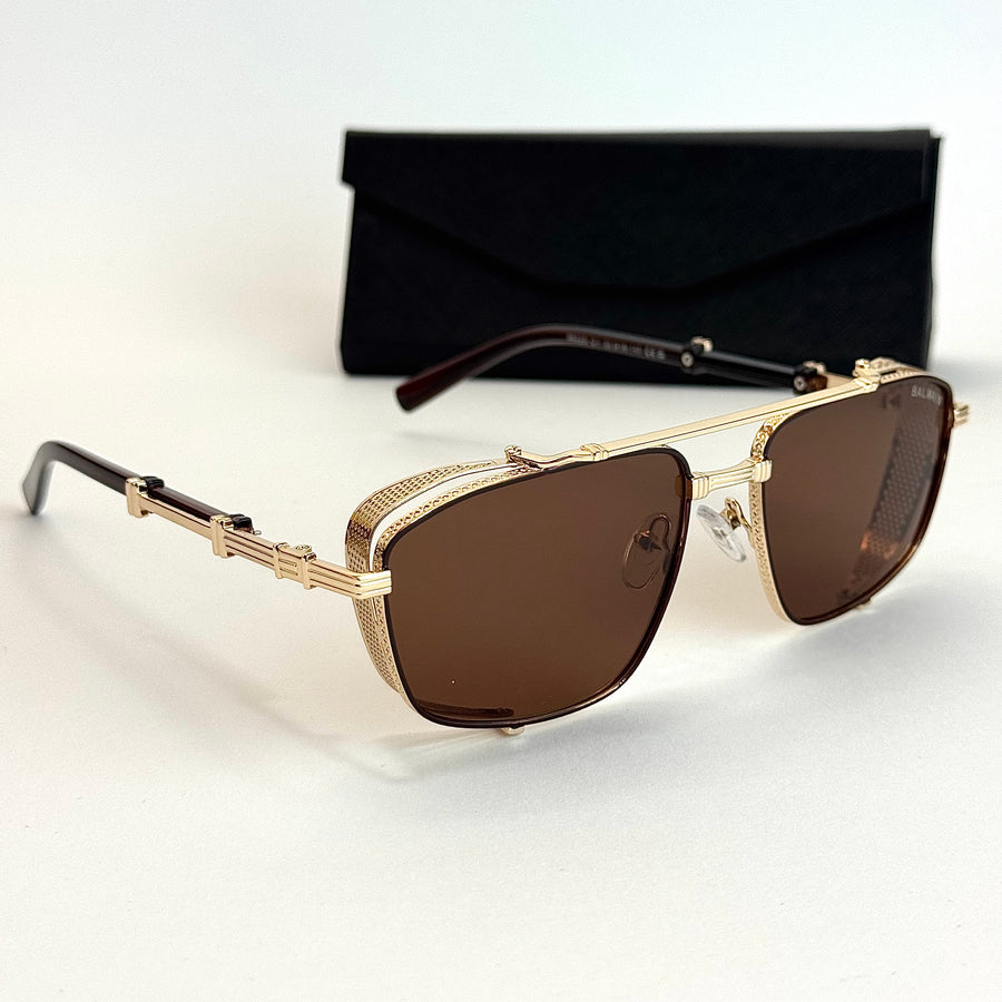 Balmain B-Frame – Gold Brown