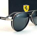 Ray-Ban Ferrari Aviator - Silver Black