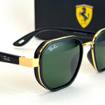 Ray-Ban Ferrari RB-3648 – Black Gold Green