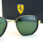 Ray-Ban Ferrari RB-3648 – Black Gold Green