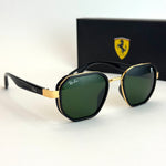 Ray-Ban Ferrari RB-3648 – Black Gold Green