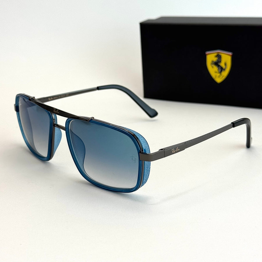 Ray-Ban Track RB-3697 – Blue Gradient
