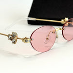 Chrome Hearts CH-1187 – Gold Pink