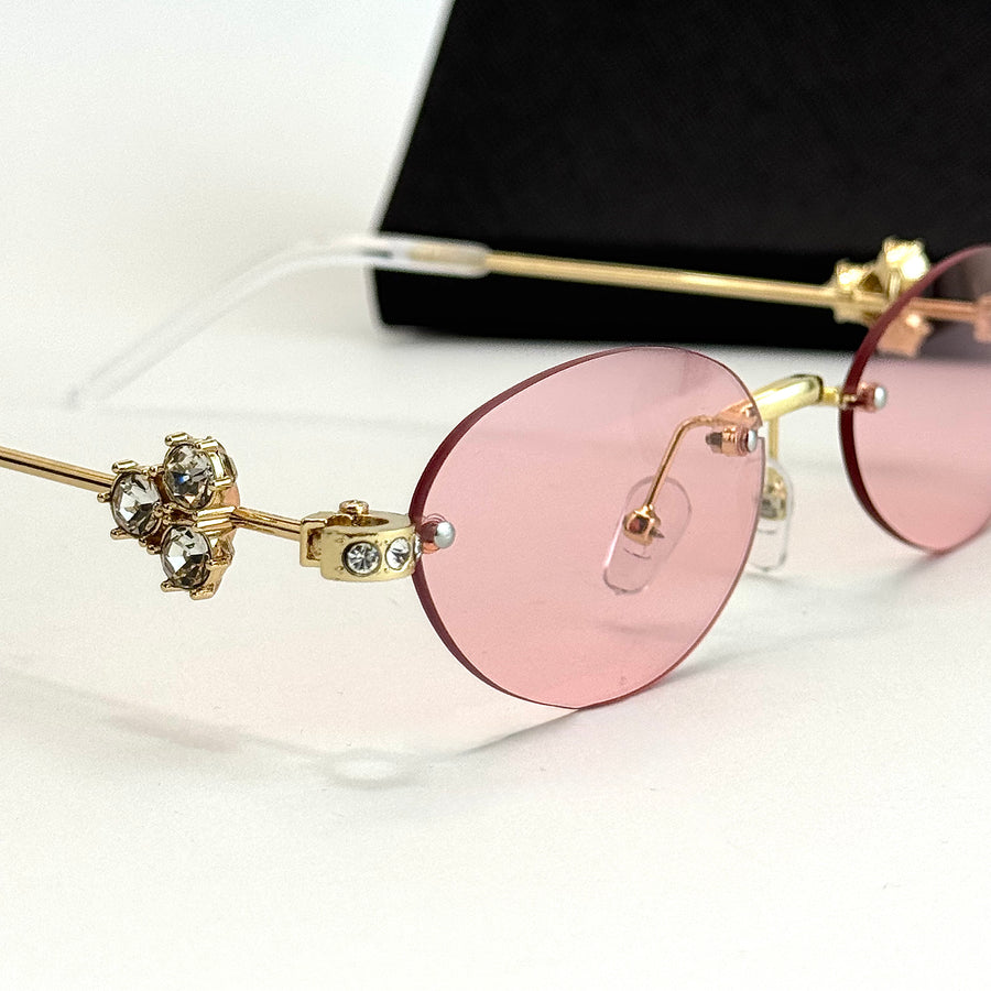Chrome Hearts CH-1187 – Gold Pink