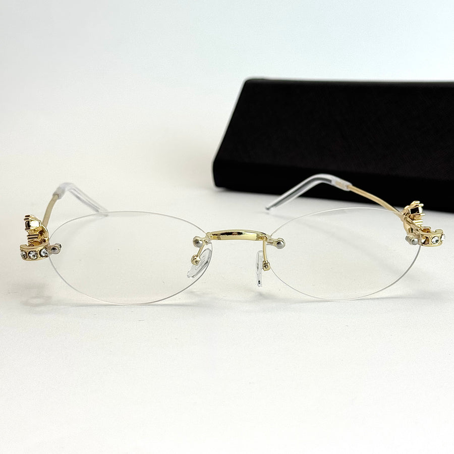 Chrome Hearts CH-1187 – Gold Pink