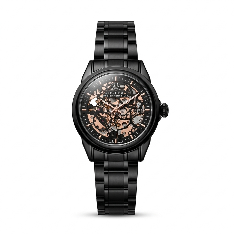 Rolex Skeleton RM-2218 – Black Rose (For Him)