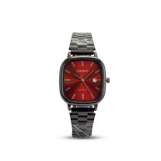 Casio Quartz  – Red