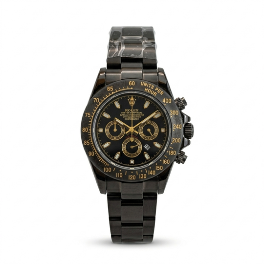 Rolex Daytona RD-4412 – Black Gold Chrono (For Her)