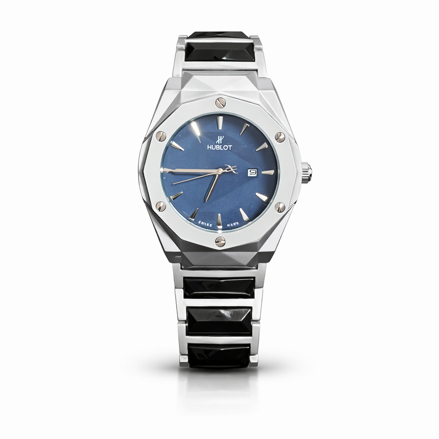Hublot Edge Fusion – Blue Silver Steel