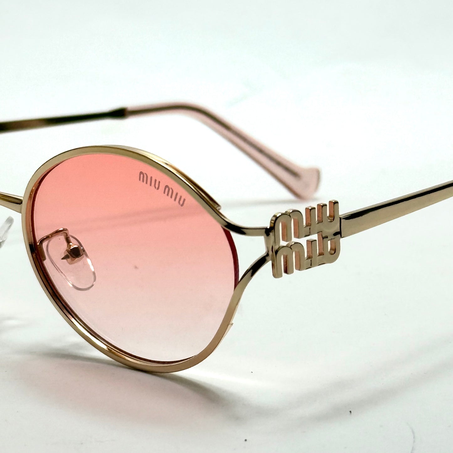 Miu Miu Soleil Lumière - Gold Pink