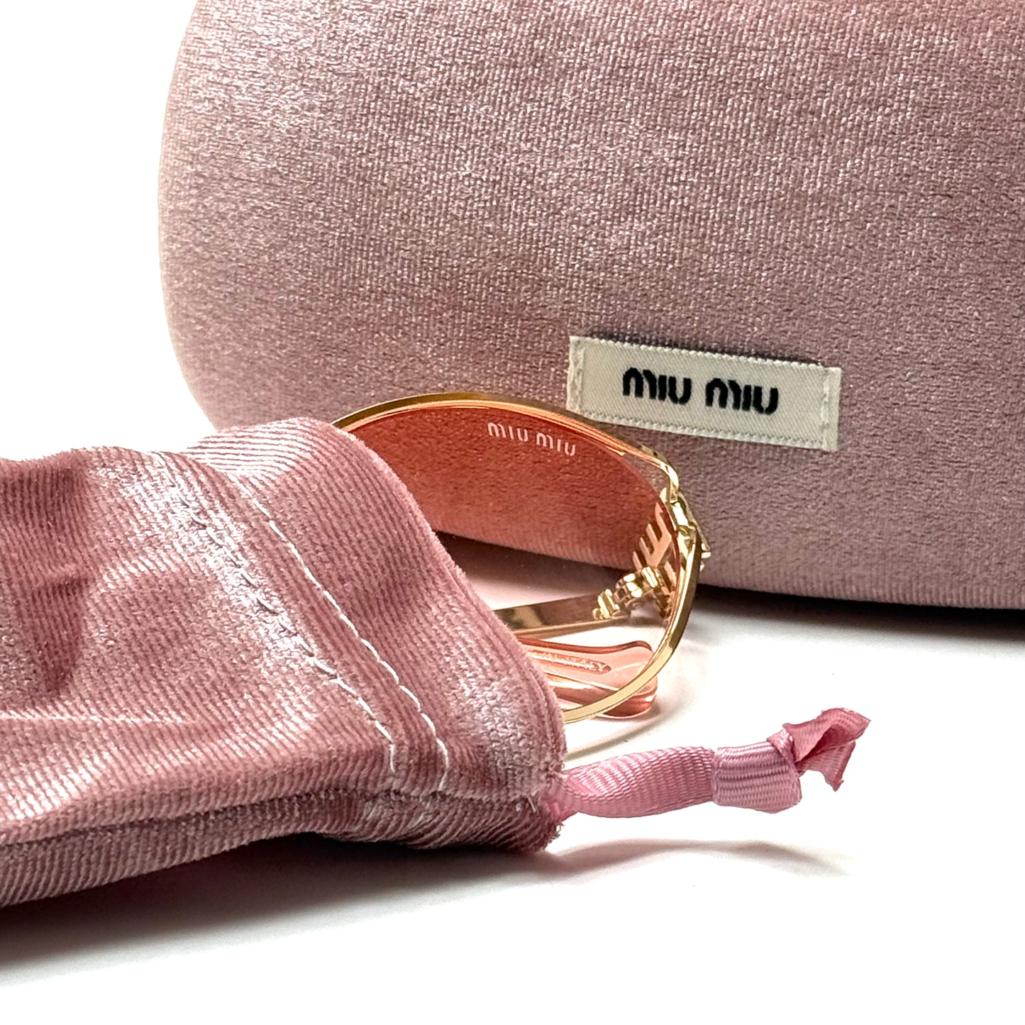 Miu Miu Soleil Lumière - Gold Pink