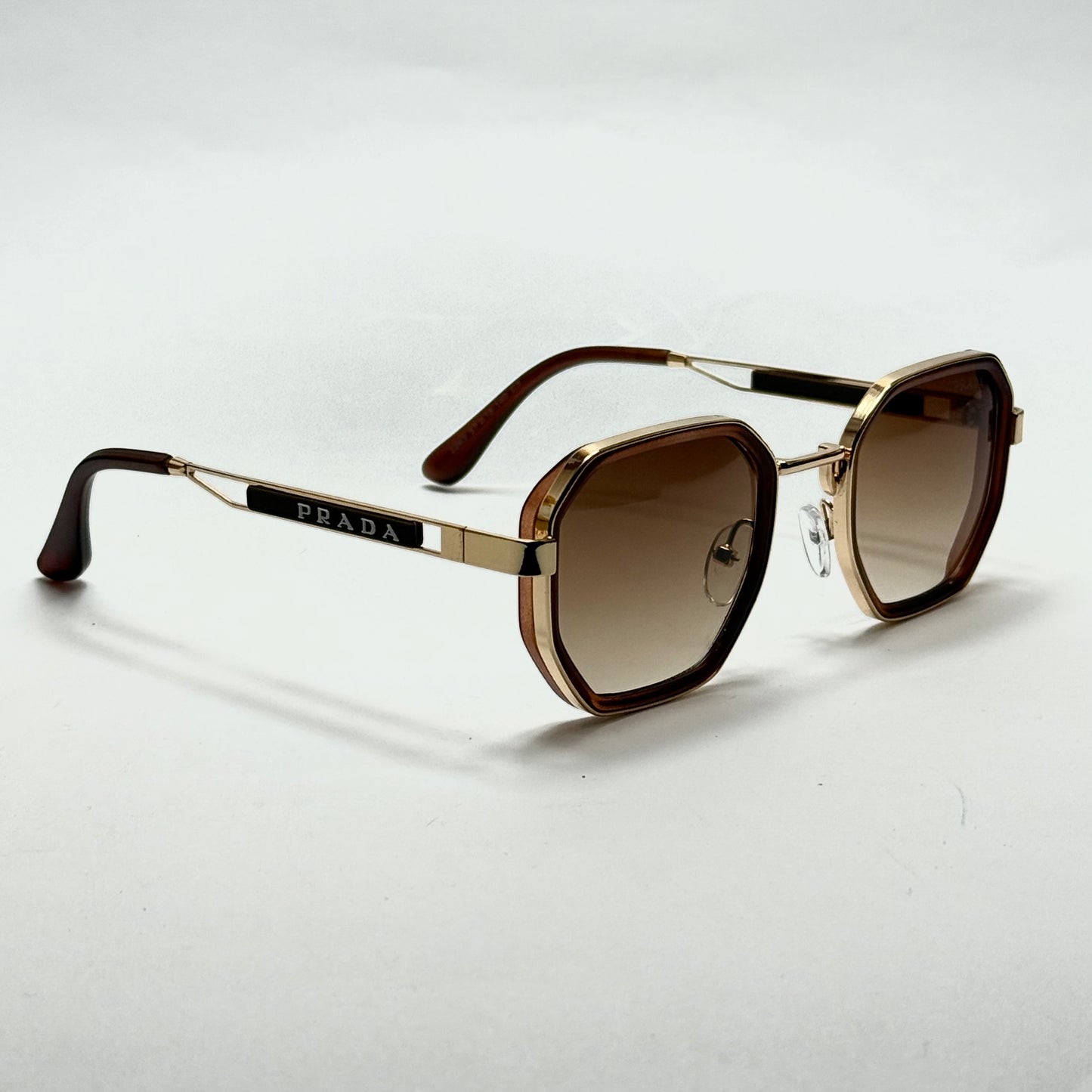 Prada SPR 58Y - Gold Brown Gradient