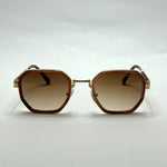 Prada SPR 58Y - Gold Brown Gradient