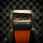 Naviforce Inferno Rubber Chronograph - Orange Black
