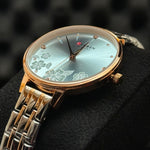 Curren Blanche Floral Watch - Rose Gold (for her)