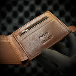 EA Leather Wallet - Brown