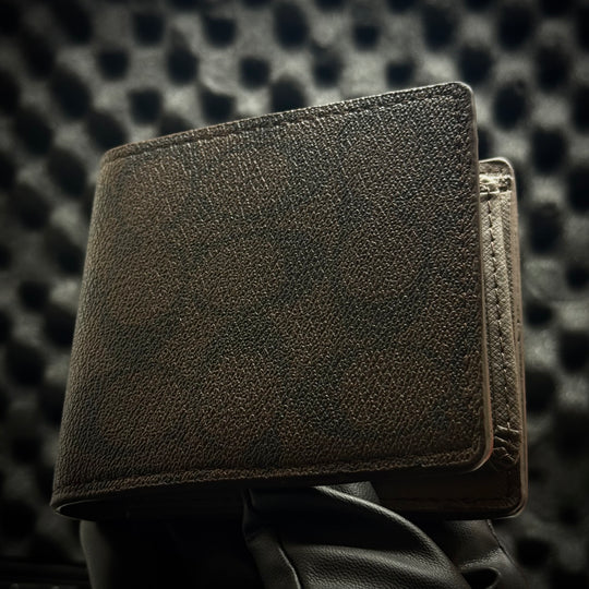 Coach Signature Canvas Wallet – Brown