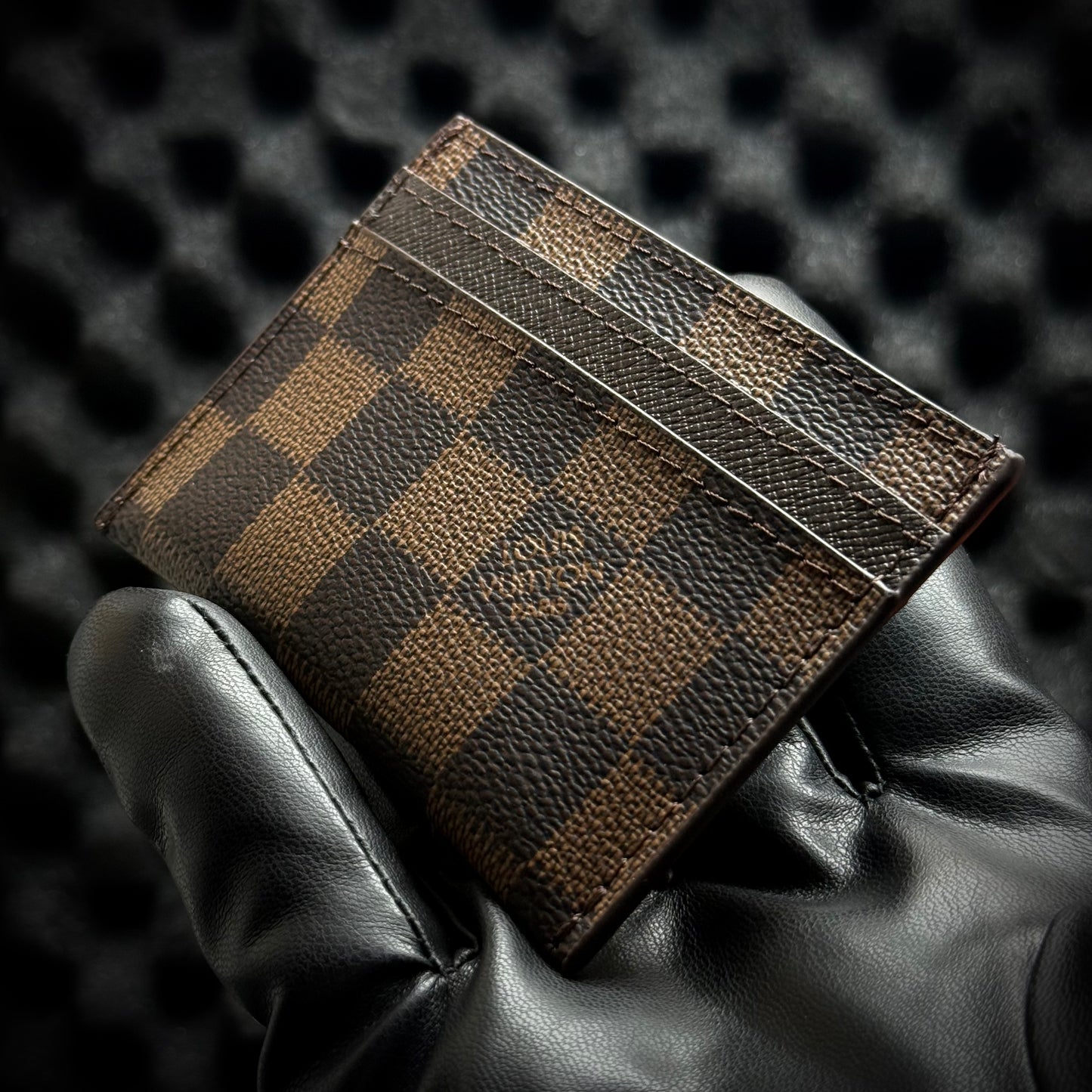 LV Card Holder – Brown
