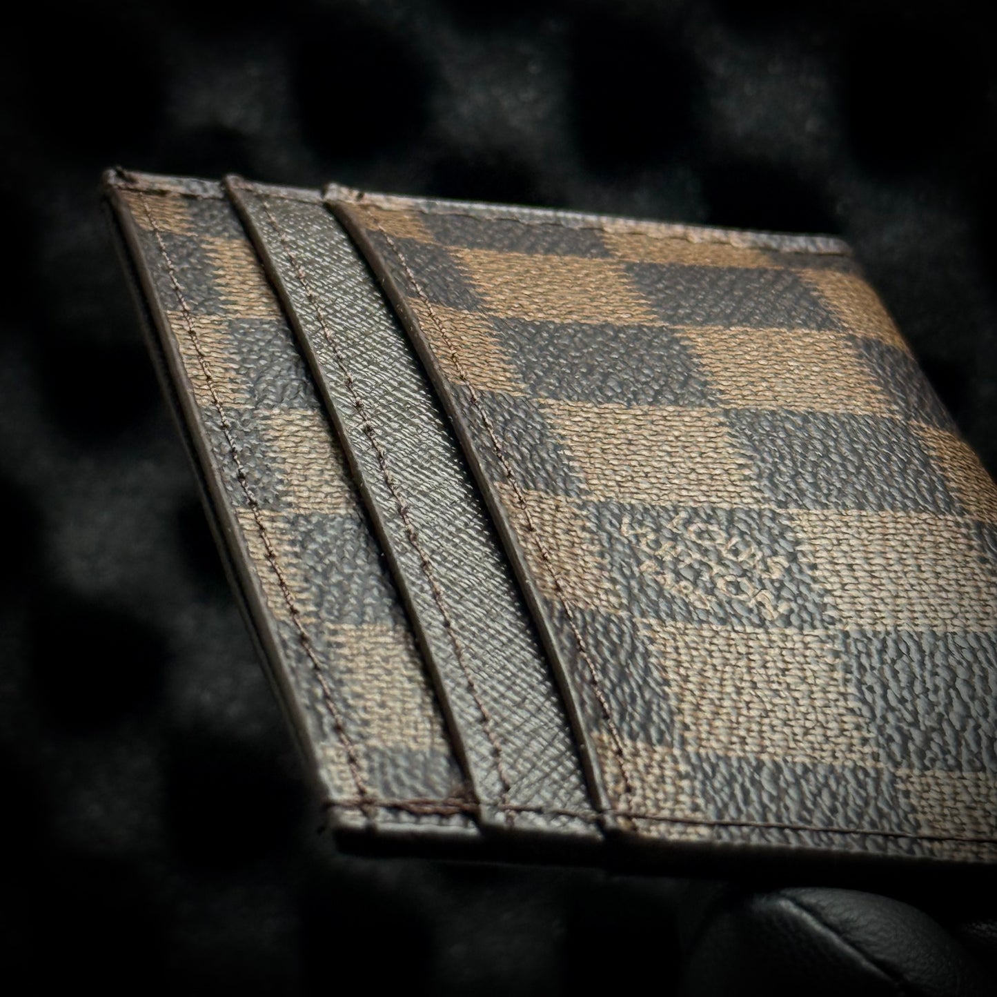 LV Card Holder – Brown