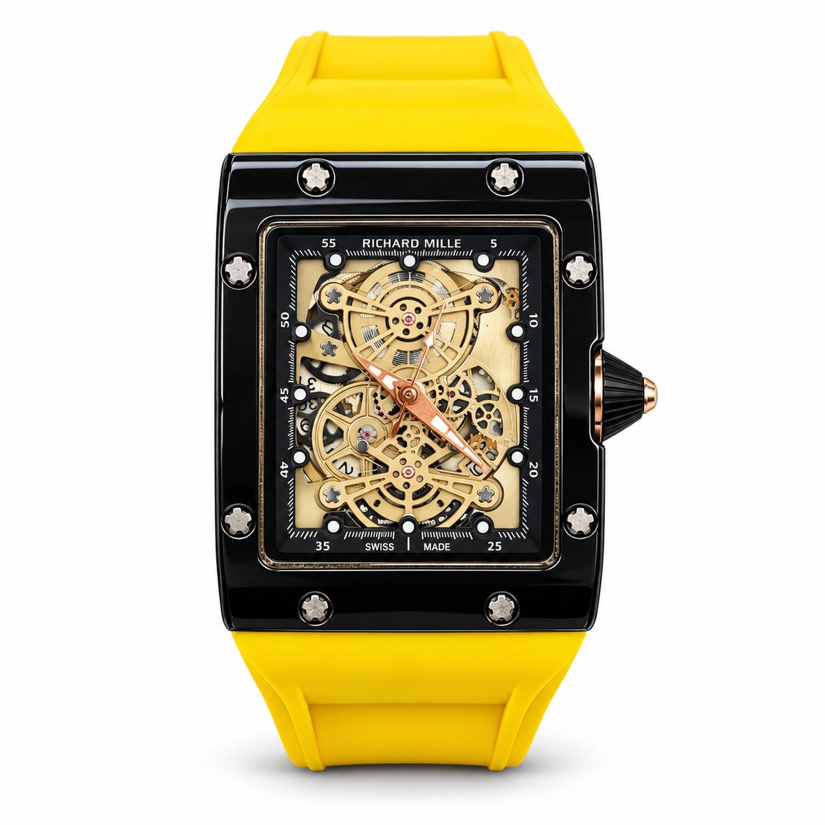 Richard Mille RM 016 Skeleton – Black Yellow