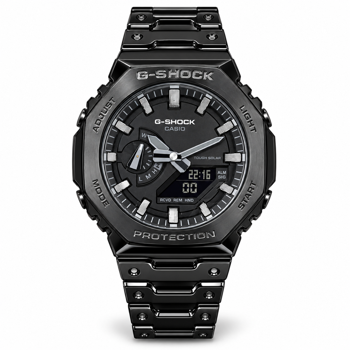 Casio G-Shock GM-B2100 Style – Full Black Metal
