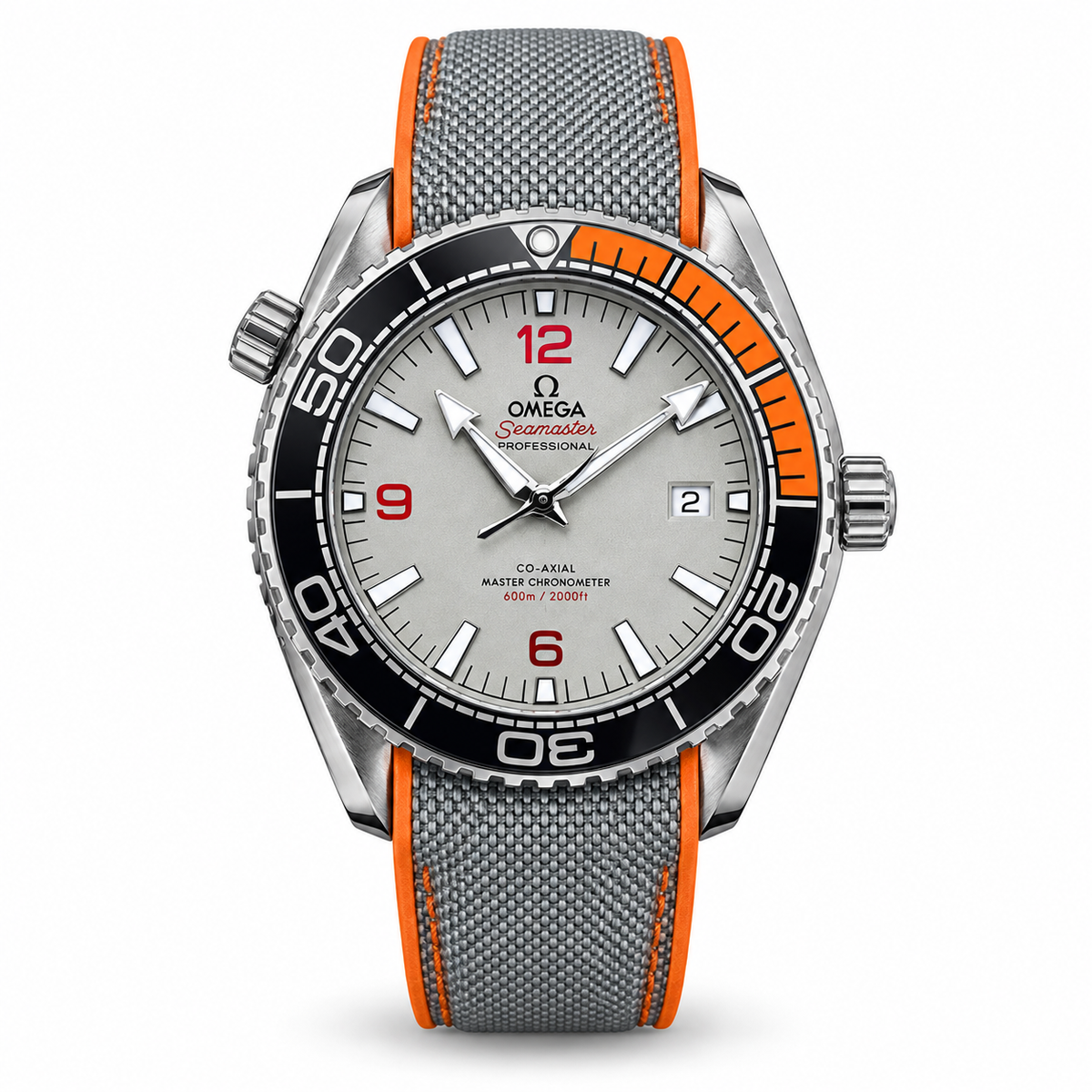 Omega Seamaster Planet Ocean 600M – Silver Orange