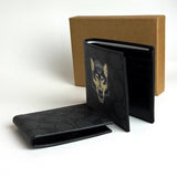 Coach Wolf Wallet - Black (2-in-1 Wallet)